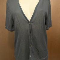 Cardigan nero donna