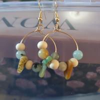 Orecchini perle di fiume