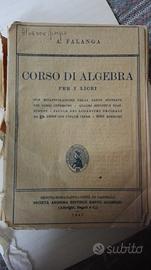 Corso di Algebra per i Licei Falanga 1947