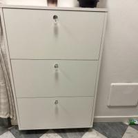 Scarpera sottile bianca Contiene 12 paia di scarpe