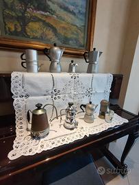 Collezione caffettiere vintage e antiche