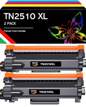 Toner per stampante brother 2 pezzi Nuovi