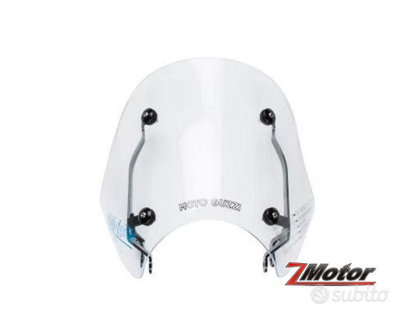 MOTO GUZZI - Parabrezza con kit fissaggio nero