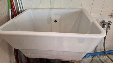 Lavabo in ceramica da lavanderia ideal standard