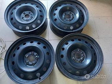 Cerchi in ferro da 16 pollici per fiat 500l,500 L