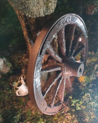 ruota antica di carro