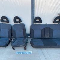 Sedili Mitsubishi L200 anno 2000 nero / blu
