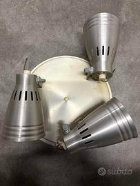 Faretto da soffitto 3 luci orientabili