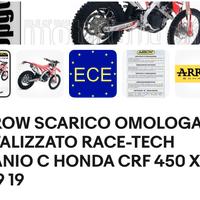 Arrow titanio crf 450xr