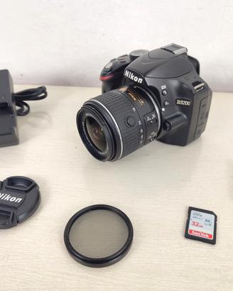 Nikon d3200 Video FULL HD Perfettamente funzionant