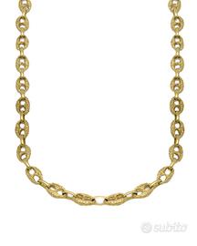 Collana maglia marinara in oro