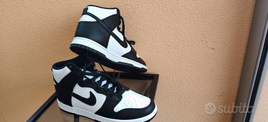 Nike SB Dunk High Retrò  White/ Black 