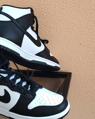 Nike SB Dunk High Retrò  White/ Black 