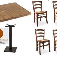 Set Tavoli e sedie ristorante pub pizzeria cod 116