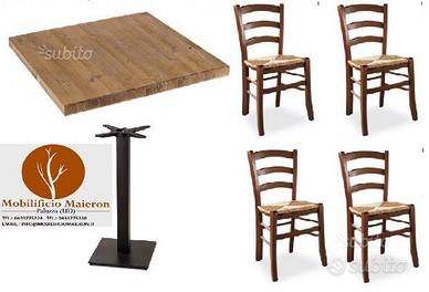 Set Tavoli e sedie ristorante pub pizzeria cod 116