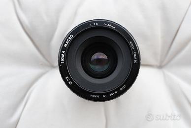 SIGMA MACRO MD 50mm f/ 2.8