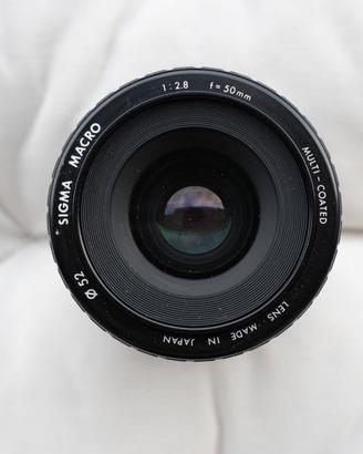 SIGMA MACRO MD 50mm f/ 2.8
