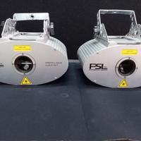 Coppia di    Effetti laser PSL Professionali .