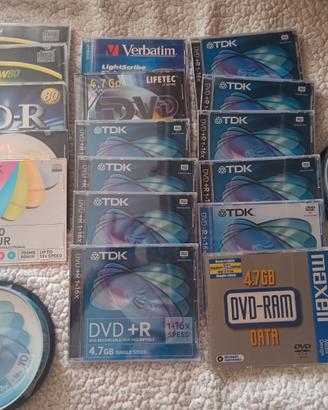 📀 Lotto Dischi Vergini CD/DVD 30 pezzi