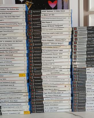 PS2 GIOCHI:LISTA, PREZZI E DETTAGLI NELL'ANNUNCIO.