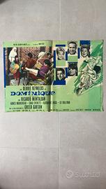 Poster cinematografico con lambretta