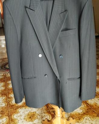 Vestito uomo  pura lana  vergine taglia 56