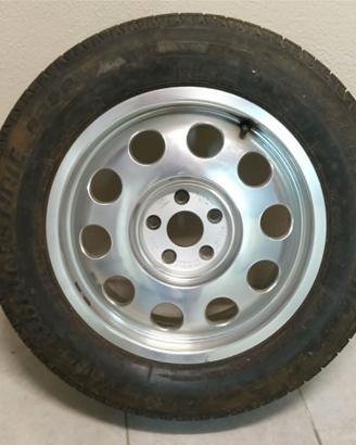 RUOTA BRIDGESTONE 195/65 R15 +CERCHIO IN LEGA AUDI