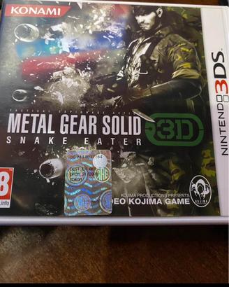Metal Gear Solid Snake Eater 3d