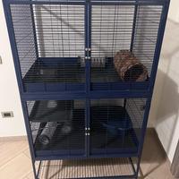 Gabbia per conigli / furetti / cincillà