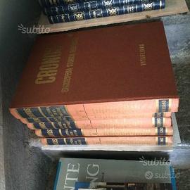 Cronos enciclopedia storica universale 5 volumi
