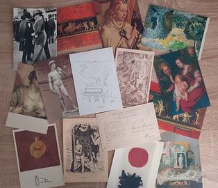 Cartoline d'Epoca Arte & Storia - Include 2 Rare