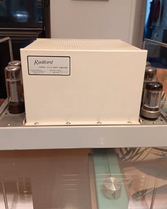 Radford Sta 15+15 watt stereo amplifier + preamp