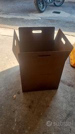 Vaso in corten design