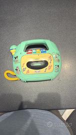 Riproduttore Cassette/Karaoke Disney
