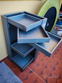 Carrello mobile Bieffe da ufficio lavoro magazzino