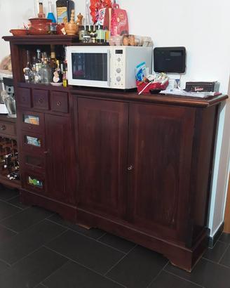 Credenza in arte povera divisibile