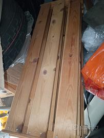 n. 6 ripiani in legno Ikea 