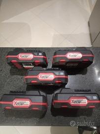 5 batterie 20volt parkside 