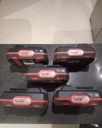 5 batterie 20volt parkside 