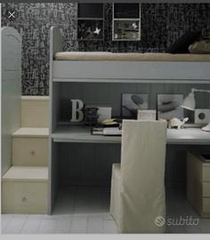 CAMERETTA a SOPPALCO E SCRIVANIA