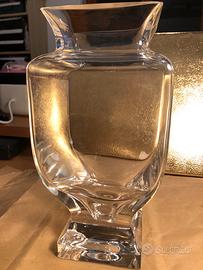 Vaso in cristallo. Vintage anni 70.
