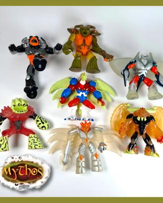 Gormiti Serie Mythos Lotto Completo 7 Signori