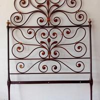 Testiera in ferro battuto primi del 900