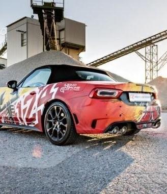 Abarth 124 Spider1.4T 125 kW -Scarichi inox vari