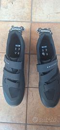 scarpe con pedalini a blocco per bicicletta 