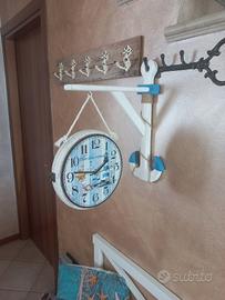 orologio da parete doppia faccia