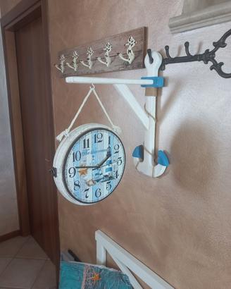 orologio da parete doppia faccia