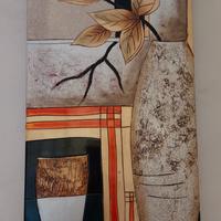 Quadro dipinto su legno