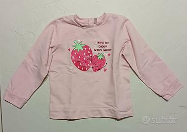 felpa bambina a 5 euro misura 36 mesi