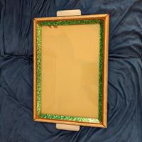 Vassoio rettangolare, vintage, Art/deco